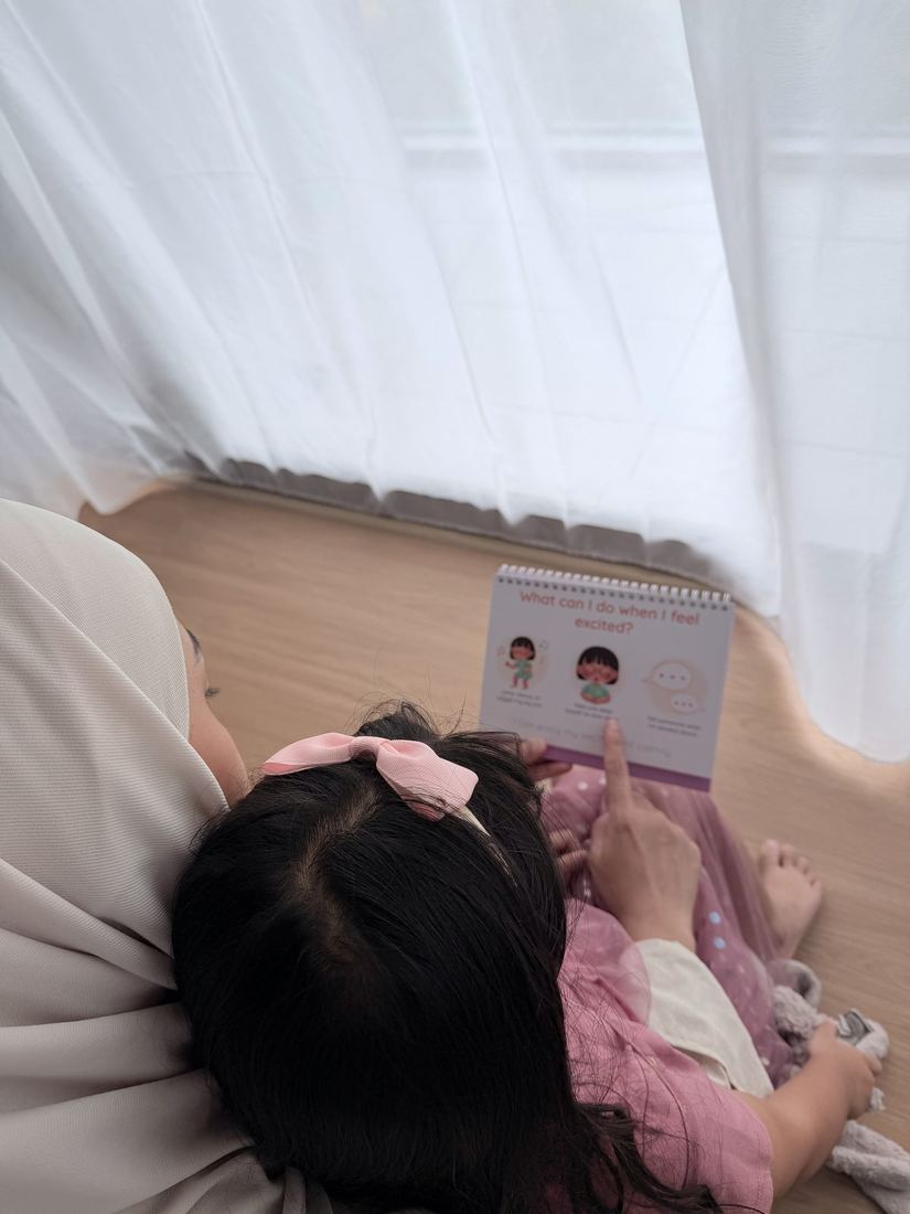Learning together with the Feelings Flip Kit